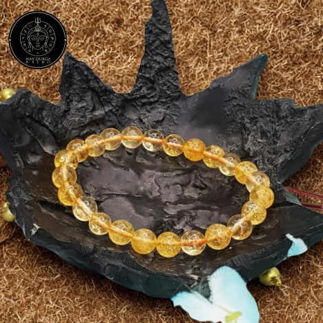 Yellow Citrine Bracelet - For Good Health and Fortune